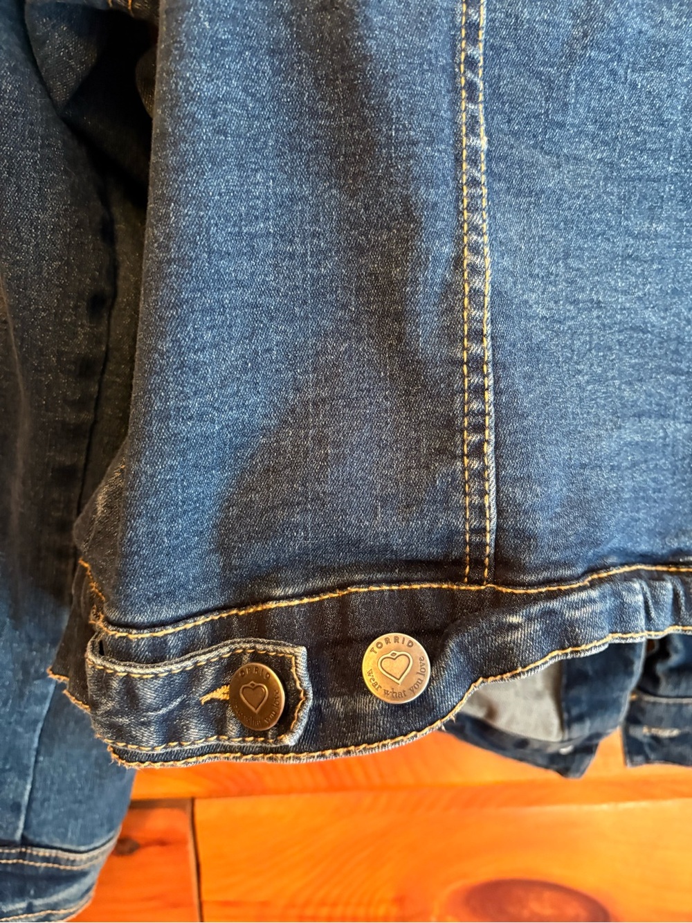 Torrid Blue Denim Jacket - Picture 5 of 7